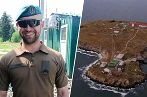 Rusijos karinį laivą pasiuntusio Ukrainos gynėjo mama: „Žmonės verkė tai išgirdę“