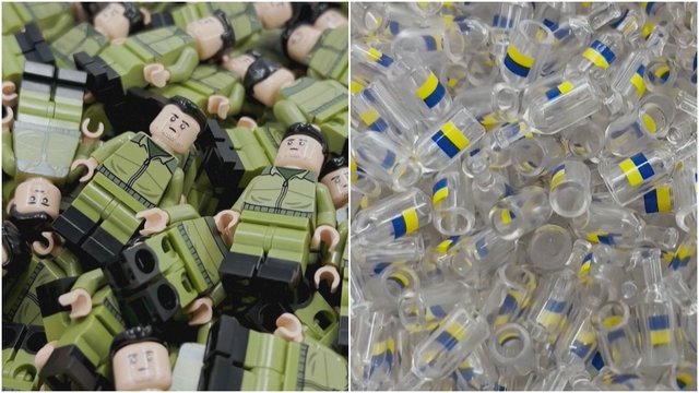 Sukurta V. Zelenskio „Lego“ figūra: surinktus pinigus skirs Ukrainai