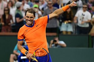 Šiemet nepralaimėjęs Rafaelis Nadalis palaužė talentingą tautietį per tris valandas