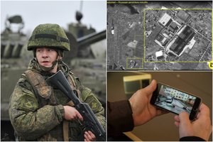 Po Rusijos snaiperio šūvio į beginklį vyrą – įžūlus okupantų pareiškimas: „Mes atėjome tavęs apsaugoti“