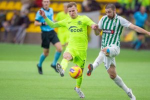 Vilniaus derbyje du įvarčius įmušęs „Žalgiris“ įveikė pirmąkart A lygoje suklupusius „Riterius“