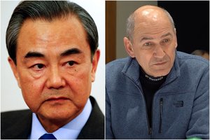 Pasaulio reakcijos: Slovėnijos diplomatai grįžta dirbti į Kijevą, Kinija pasirinko skirti paramą Ukrainai