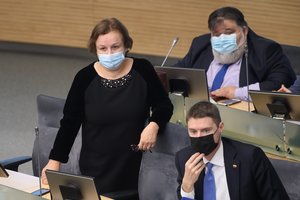 L. L. Andrikienė: prezidentu Baltarusijoje save vadina apsišaukėlis, kurio ponas sėdi Kremliuje