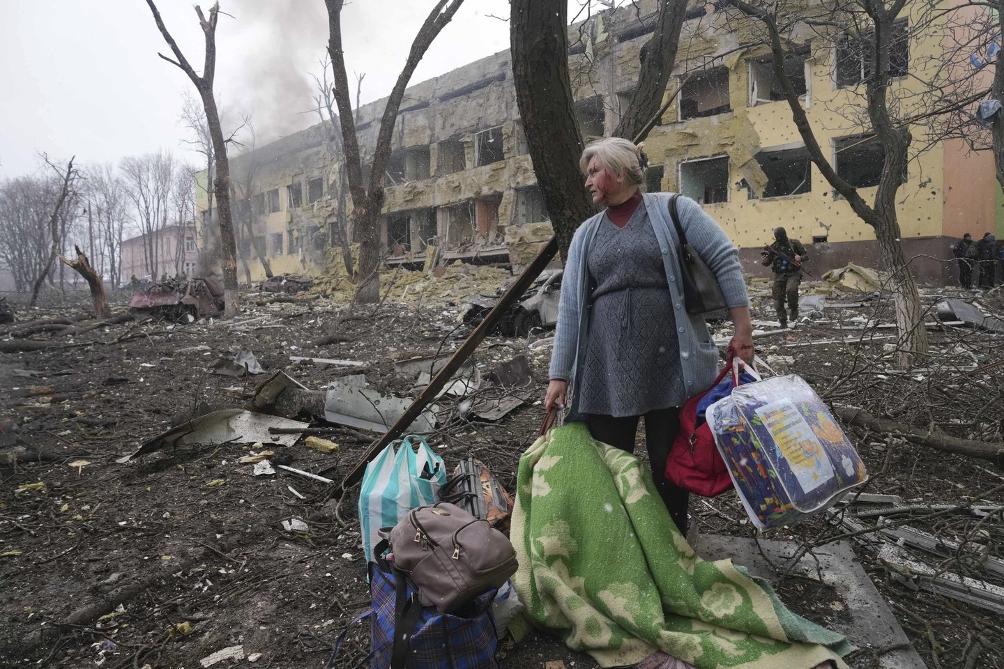 Karo suniokota Ukraina.<br>AP/Scanpix nuotr.