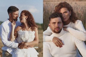 Krepšininkas E. Šeškus liepsnoja meile žmonai D. Belickaitei: „Draugai traukia per dantį“