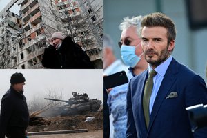 D. Beckhamas žėngė kilnų žingsnį vardan Ukrainos: instagramą buvo perleidęs Charkovo medikei