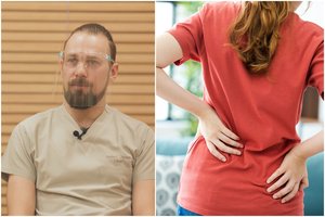 Kineziterapeutas – apie tai, kokios klaidos prišaukia nugaros skausmus ir ką daryti pajutus rankų arba kojų tirpimą