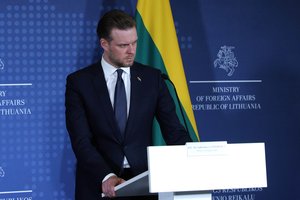 G. Landsbergis ES ministrams perskaitė sugriauto Mariupolio gyventojos laišką