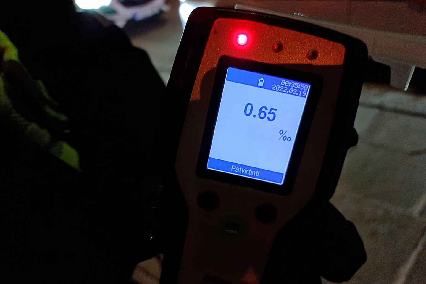 Per savaitę Kelių patrulių kuopos pareigūnai mobiliaisiais greičio matavimo prietaisais užfiksavo 489 greičio viršijimo atvejus.<br>A.Vaitkevičiaus nuotr.