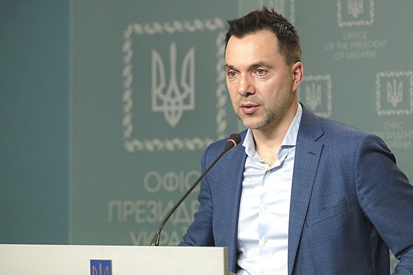 Ukrainos prezidento patarėjas O.Arestovičius.