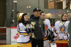 Pirmosios Lietuvos moterų ledo ritulio čempionato nugalėtojos – „Klaipėda Girls“