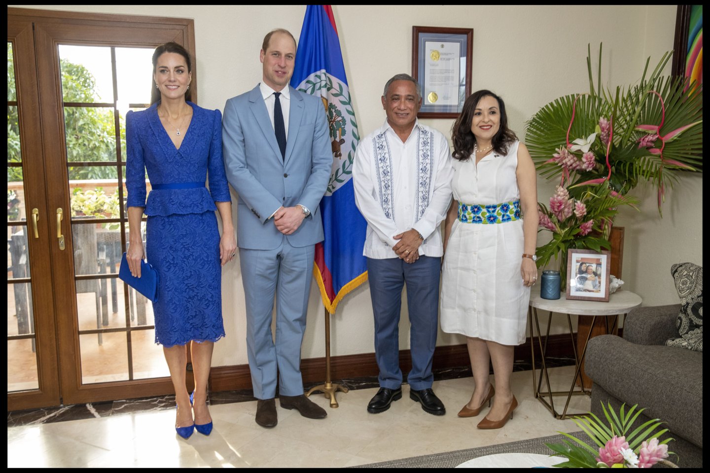  Catherine Middleton ir princo Williamo vizitas Belize.<br> Scanpix nuotr.