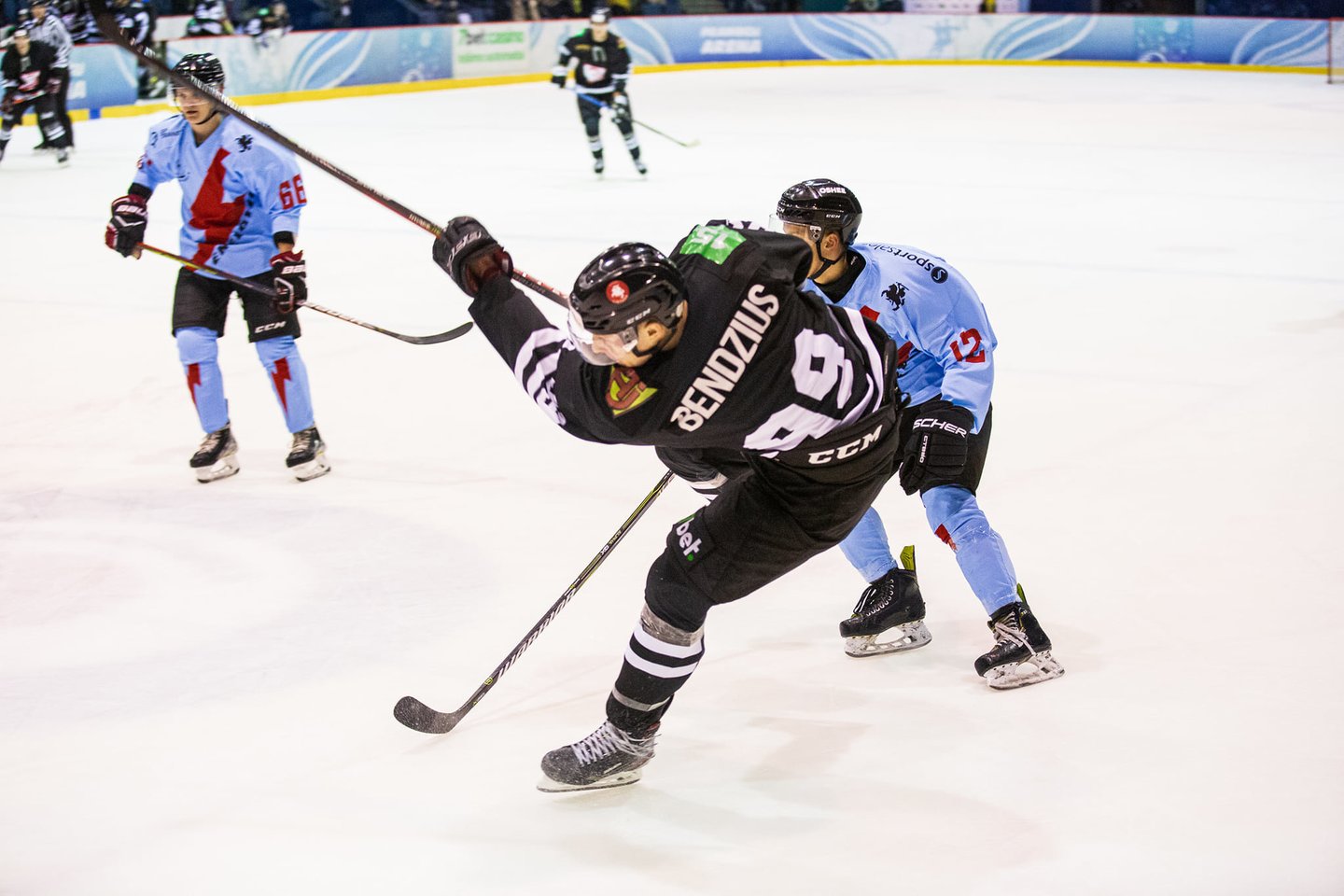  Ledo ritulio čempionate - trečiosios finalo serijos tarp šeimininkų Vilniaus „Hockey Punks” ir Elektrėnų „Energijos” rungtynės<br>hockey.lt nuotr.