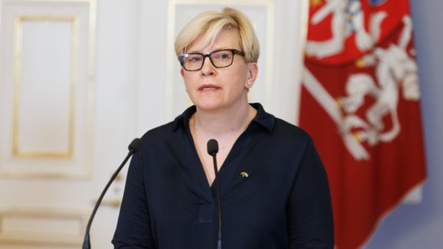 Premjerė nežada vadovautis Lietuvos banko prognozėmis infliacijai mažinti: lauks Finansų ministerijos pasiūlymų