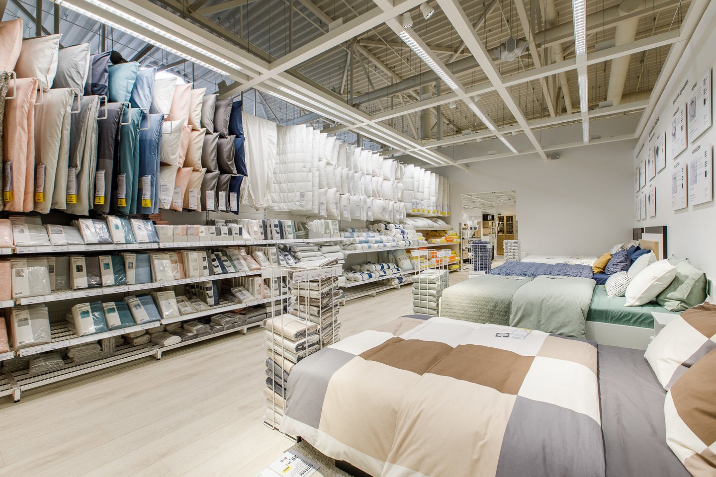 Prekybos centre „River Mall“ Kaune įsikūrusioje IKEA prekių užsakymo ir atsiėmimo vietoje sausį prasidėję plėtros darbai jau baigti.