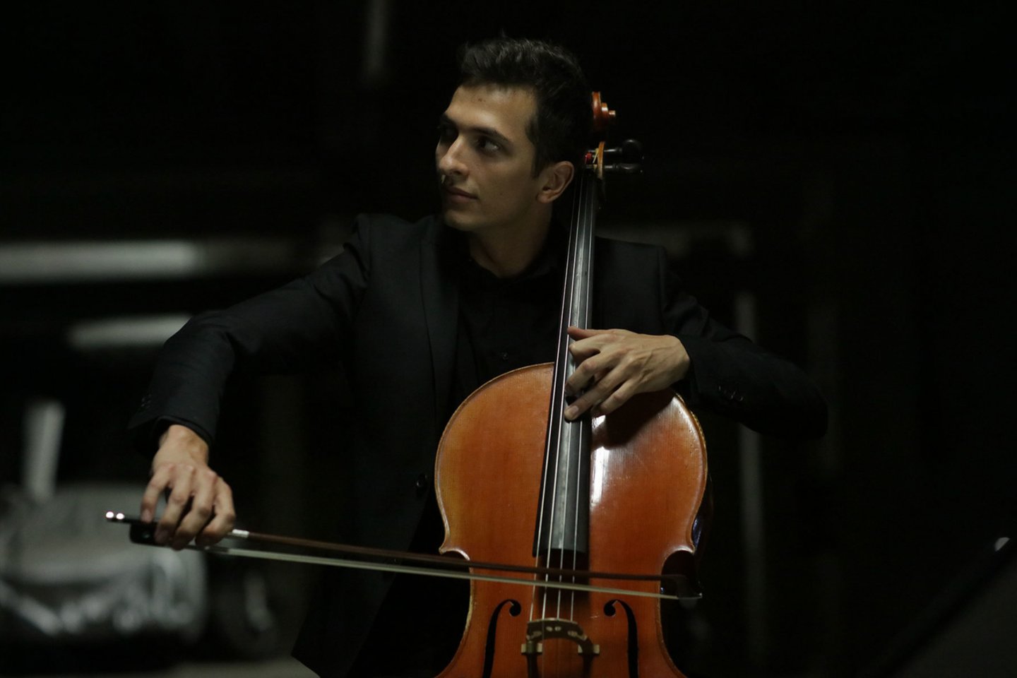 Violončelininkas Aurélienas Pascalis.<br>Organizatorių nuotr.