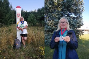 100 km per parą įveikusi močiutė: amžius – nesvarbu, eiti gali visi!