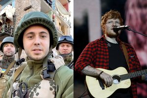 Ukrainiečių grupė „Antytila“ kreipėsi į Edą Sheeraną: siūlosi dainuoti iš karo krečiamo Kijevo