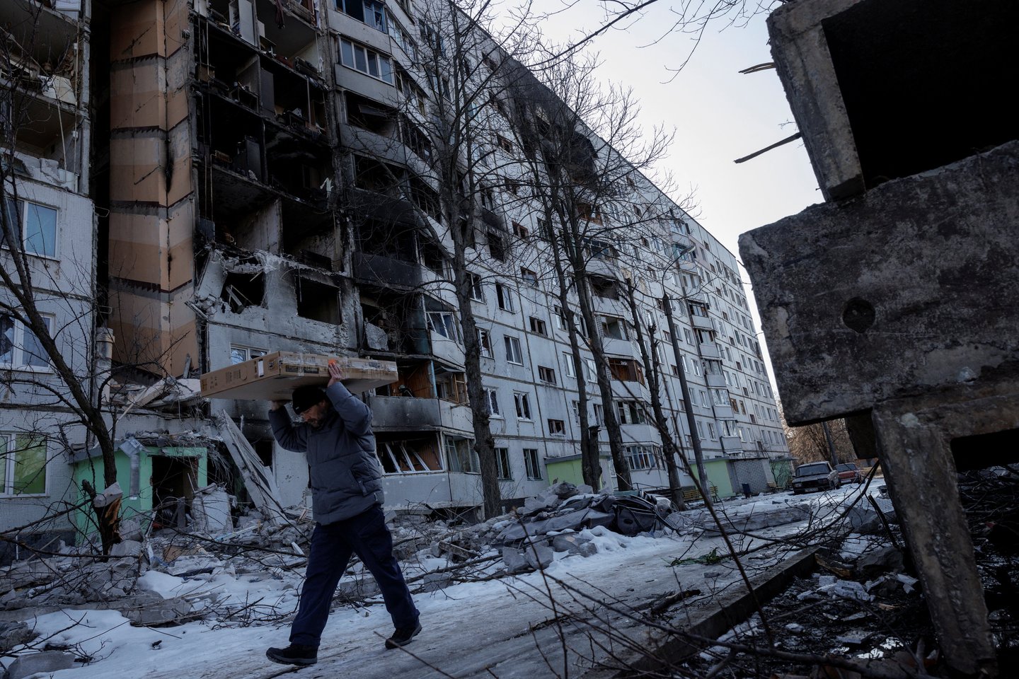 V.Kulbokas tikina, kad Ukrainoje nėra abejonančių, kad okupantai bus nugalėti.<br>Reuters/Scanpix nuotr.