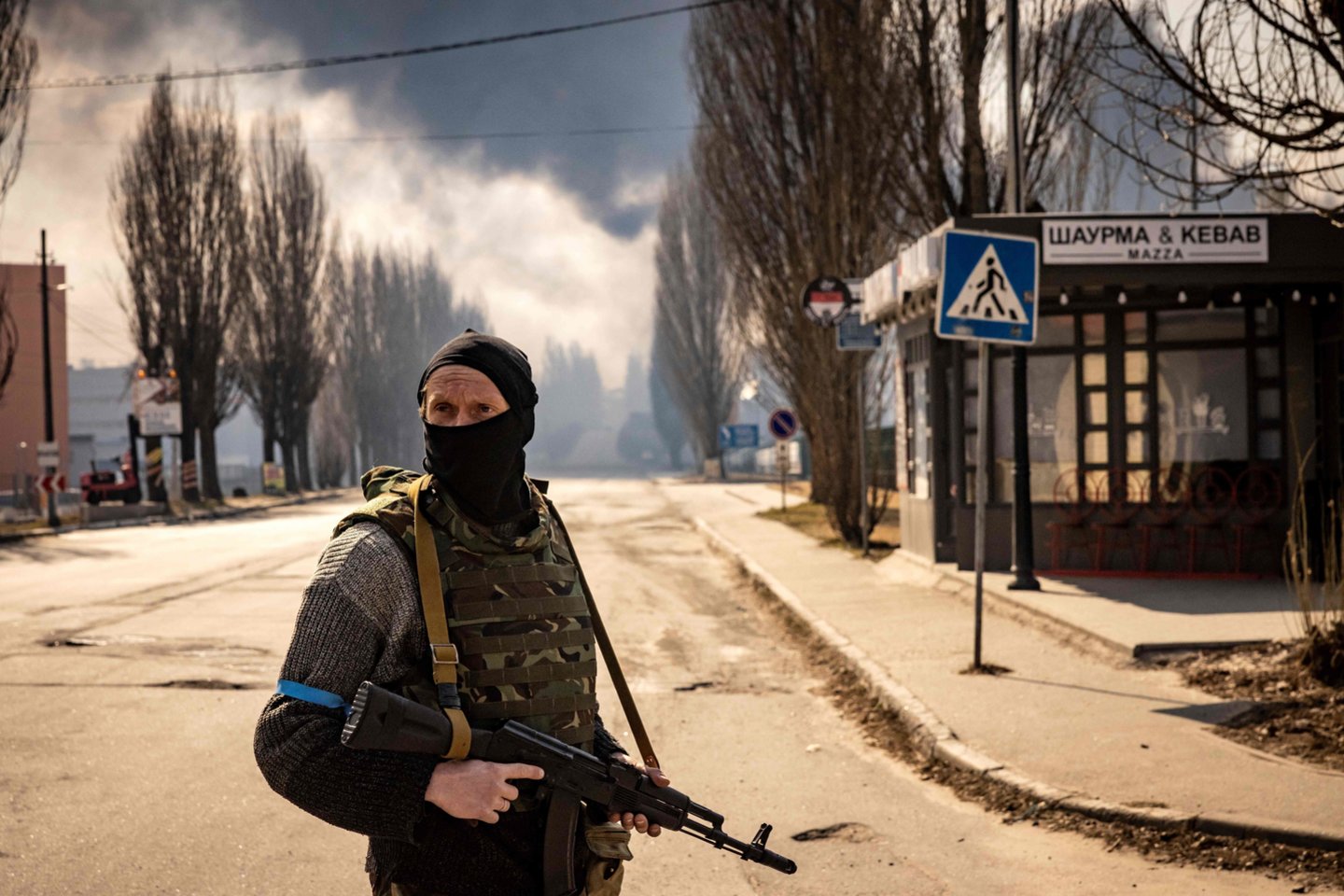 V.Kulbokas tikina, kad Ukrainoje nėra abejonančių, kad okupantai bus nugalėti.<br>AFP/Scanpix nuotr.