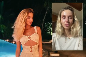 Nepageidaujama Ukrainoje S. Loboda lieja ašaras dėl netoli Kijevo likusių artimųjų