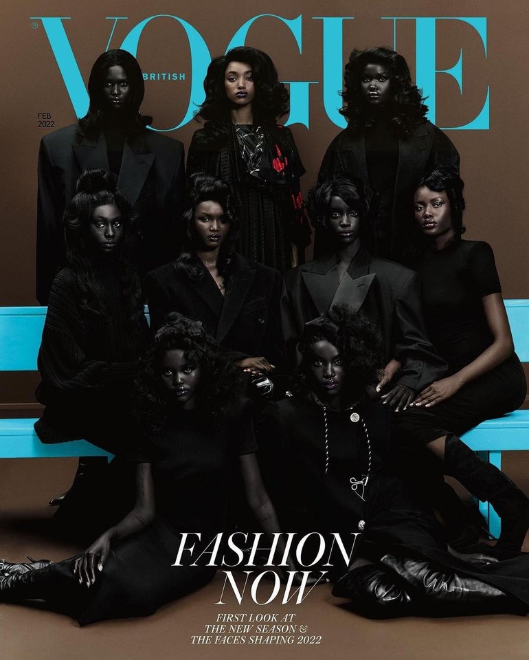 Didžiosios Britanijos „Vogue“ viršelis.<br>Scanpix nuotr.