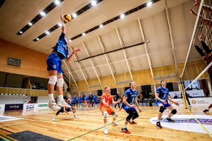 Startuoja intriguojantis Lietuvos vyrų tinklinio čempionato pusfinalis