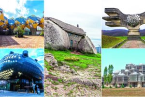 Kai tik architektams suteikiama laisvė – pasaulis puošiasi keisčiausiais jų sukurtais kostiumais