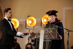 Iškilmingai inauguruota LMTA rektorė doc. dr. Judita Žukienė