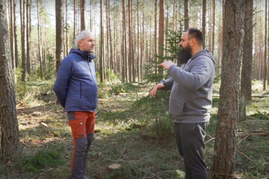 Televizijos laidos „Miško balsas“ vedėjas Giedrius Bučas inicijuoja diskusiją apie tai, kada mišką reikia kirsti, kada atsodinti, o kada tik valyti.