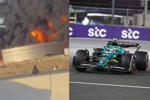 Prie pat „Formulės 1“ trasos – raketų smūgiai: baiminasi dėl saugumo, bet lenktynes rengs