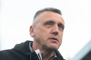 Airijos futbolininkus pasitinkantis V. Ivanauskas gyrė vietos sirgalius: „Atmosfera ten yra fantastinė“