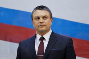 Separatistų lyderis: Luhanskas gali surengti referendumą dėl prisijungimo prie Rusijos