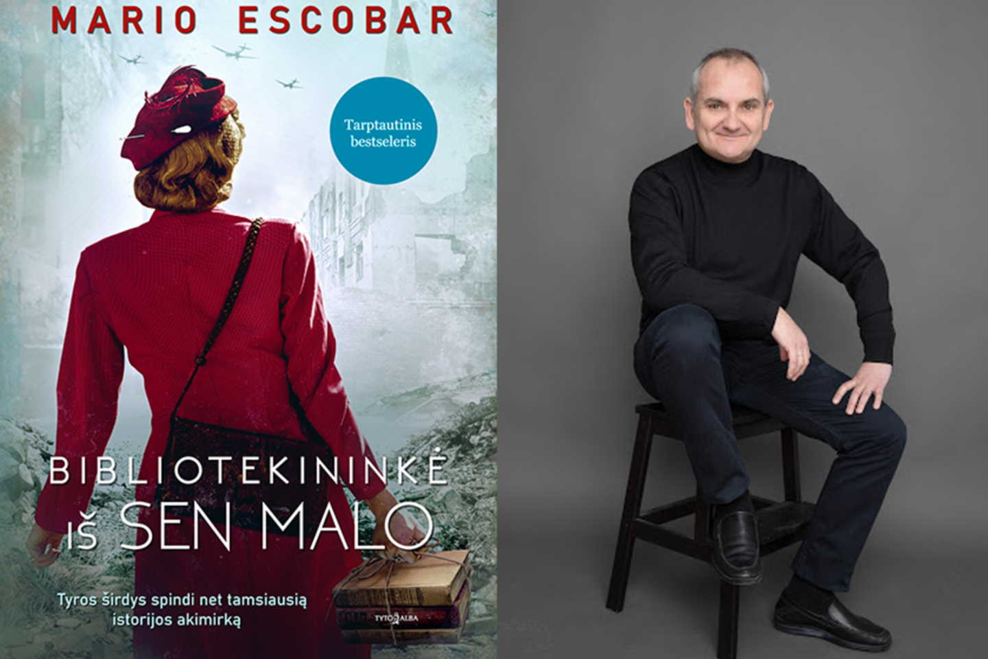 M.Escobaro romanas „Bibliotekininkė iš Sen Malo“ – empatijos kupina karo metų istorija apie tai, kad net siaučiant didžiausiam blogiui išsaugotas žmogiškumas gali labai daug.