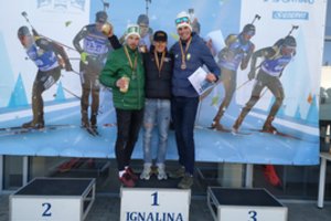Medalių dalybos Lietuvos biatlono čempionate: nugalėtojais tapo net keturi sportininkai