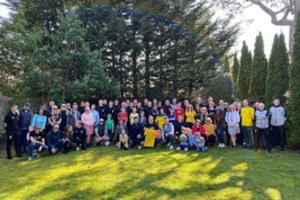 Prieš rungtynes Dubline su airiais – futbolo rinktinės susitikimas su vietos lietuvių bendruomene 