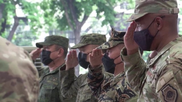 JAV ir Filipinai pradeda didžiausias istorijoje bendras karines pratybas