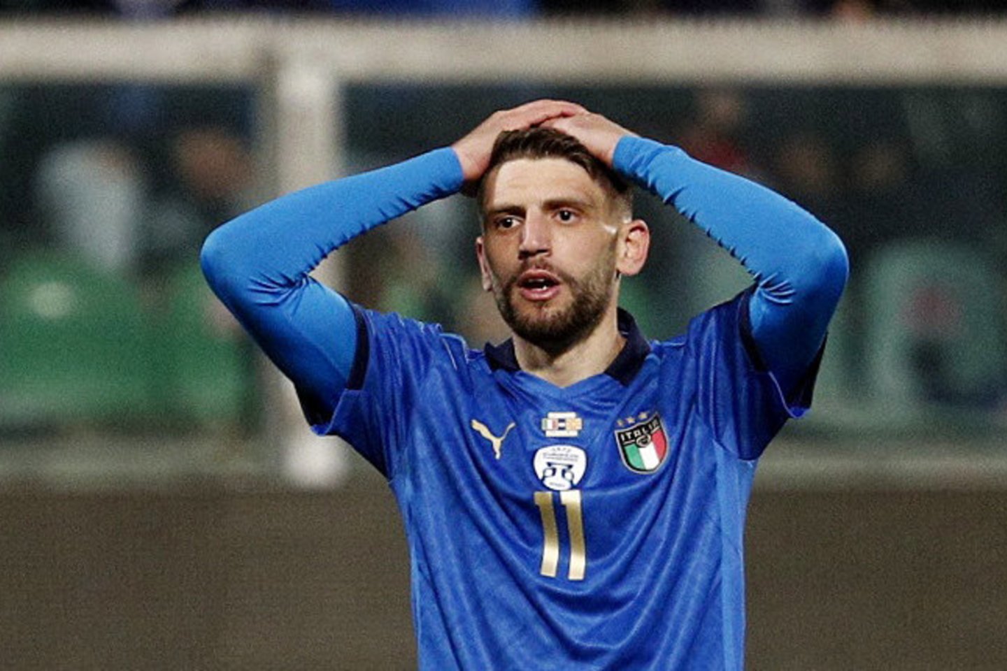 Italijos futbolo rinktinė liko be pasaulio čempionato.<br>Reuters/Scanpix nuotr.