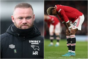 W. Rooney pasiuntė aiškią žinutę M. Rashfordui: „Išsitrauk galvą iš užpakalio“
