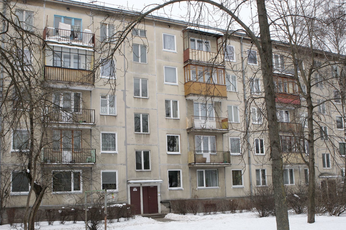 Apgyvendinti ukrainiečius galima ir gyvenant standartiniame dviejų kambarių bute.<br>LR archyvo nuotr.