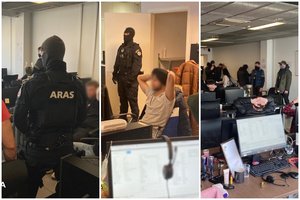 Europolo koordinuota operacija: Lietuvoje ir Latvijoje sulaikyta per 100 įtariamųjų