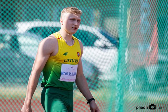 Į NCAA titulą nusitaikęs Mykolas Alekna įvertino įspūdingą sezono pradžią: „Normatyvų tikėjausi, bet šiek tiek vėliau“