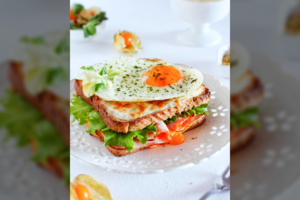 Velykų pusryčiams Natalija siūlo karštus sumuštinius su kumpiu ir sūriu – išbandykite