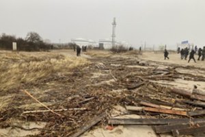 Lietuvoje tokios žiemos nebuvo daugiau kaip 150 metų: kranto linija Kuršių nerijoje atsitraukė 16 metrų