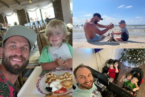 10 tūkstančių laimėjęs trijų vaikų tėtis jau pildo jų svajonę: „Rudenį skrendame į JAV!“