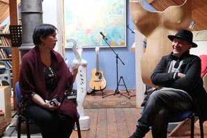 Buvusiame tvartelyje menininkas įkūrė galeriją