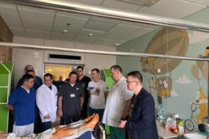 A. Dulkys lankosi Ukrainoje, susitinka su sveikatos apsaugos ministru