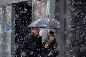 Lietuvą užvaldys šalto oro masė: pūs stiprus ir žvarbus vėjas, dalyje šalies pasirodys snaigės