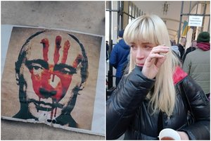 Prakeikė V. Putiną: priešingose pusėse kovojančios šeimos išžudys vieni kitus