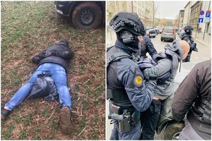 Pareigūnai triuškina „kamuolinių“ gaują: per didžiulę operaciją sulaikyta 10 grupuotės narių, dalis įtariami siaubingais nusikaltimais